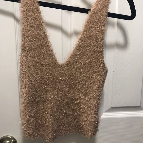 Urban Outfitters Tops - UO Fuzzy, Cropped Tank